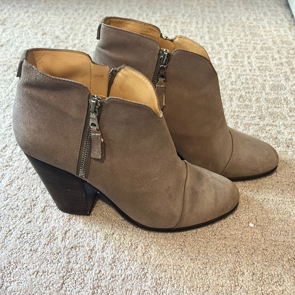 Rag and bone Suede booties size 40